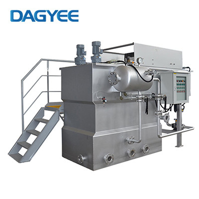 Oily Wastewater DAF System Micro Bubble Separator Nikuni Pump Dissolved Air Flotation Petrochemical Industry